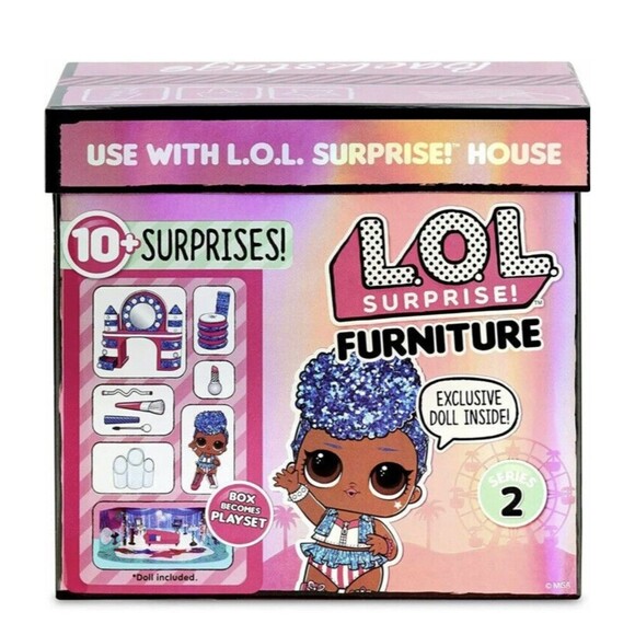 New LOL Surprise Furniture Backstage Set Independent Queen Doll Series 2 L.O.L. - Picture 1 of 9